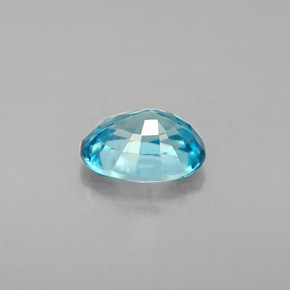 Zircon Gemstone in 7 x 5 mm (calibrated) Size for Sale, Zircon Stone in Blue Color