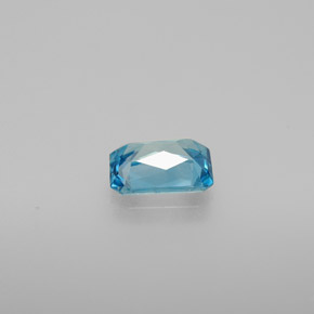 Zircon Gemstone in 7 x 5 mm (calibrated) Size for Sale, Zircon Stone in Blue Color
