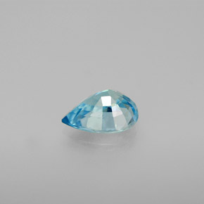 Zircon Gemstone in 7.7 x 5.5 mm Size for Sale, Zircon Stone in Blue Color