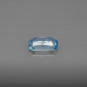 Zircon Gemstone in 7 x 5 mm (calibrated) Size for Sale, Zircon Stone in Blue Color