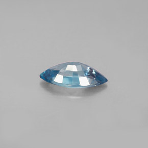 Zircon Gemstone in 10 x 5 mm (calibrated) Size for Sale, Zircon Stone in Blue Color