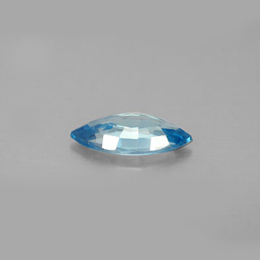Zircon Gemstone in 10 x 5 mm (calibrated) Size for Sale, Zircon Stone in Blue Color