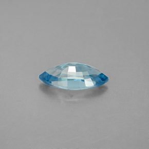 Zircon Gemstone in 10 x 5 mm (calibrated) Size for Sale, Zircon Stone in Blue Color
