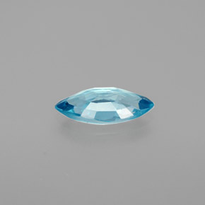 Zircon Gemstone in 10 x 5 mm (calibrated) Size for Sale, Zircon Stone in Blue Color