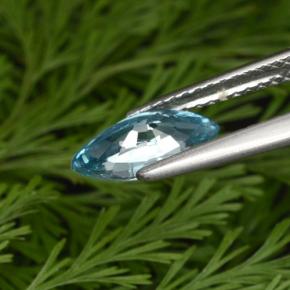 Zircon Gemstone in 10 x 5 mm (calibrated) Size for Sale, Zircon Stone in Blue Color