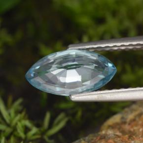 Zircon Gemstone in 10 x 5 mm (calibrated) Size for Sale, Zircon Stone in Blue Color