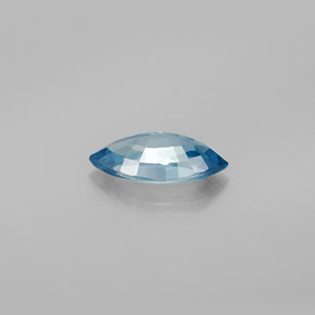 Zircon Gemstone in 10 x 5 mm (calibrated) Size for Sale, Zircon Stone in Blue Color