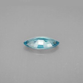 Zircon Gemstone in 10 x 5 mm (calibrated) Size for Sale, Zircon Stone in Blue Color