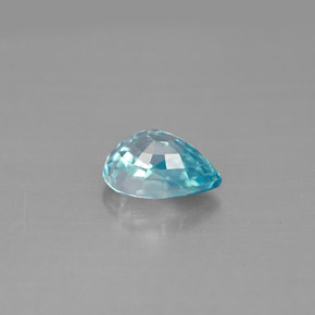 Zircon Gemstone in 7.9 x 5.6 mm Size for Sale, Zircon Stone in Blue Color