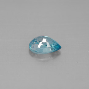Zircon Gemstone in 8 x 6 mm (calibrated) Size for Sale, Zircon Stone in Blue Color