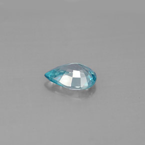 Zircon Gemstone in 8 x 5.7 mm Size for Sale, Zircon Stone in Blue Color