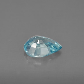 Zircon Gemstone in 8 x 5.7 mm Size for Sale, Zircon Stone in Blue Color