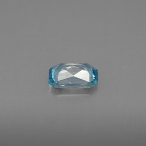 Zircon Gemstone in 6.6 x 4.8 mm Size for Sale, Zircon Stone in Blue Color