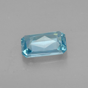 Zircon Gemstone in 7 x 5 mm (calibrated) Size for Sale, Zircon Stone in Blue Color