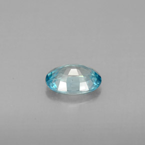 Zircon Gemstone in 7 x 5 mm (calibrated) Size for Sale, Zircon Stone in Blue Color