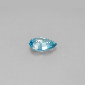 Zircon Gemstone in 7 x 5 mm (calibrated) Size for Sale, Zircon Stone in Blue Color