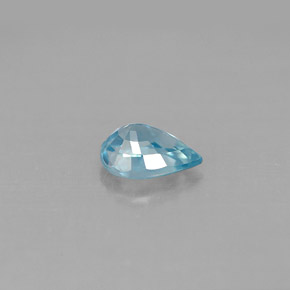 Zircon Gemstone in 7 x 5 mm (calibrated) Size for Sale, Zircon Stone in Blue Color
