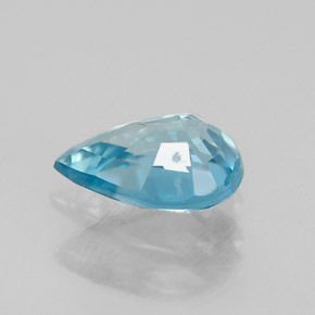 Zircon Gemstone in 7 x 5 mm (calibrated) Size for Sale, Zircon Stone in Blue Color