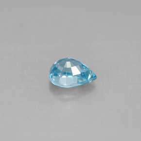 Zircon Gemstone in 7 x 5 mm (calibrated) Size for Sale, Zircon Stone in Blue Color