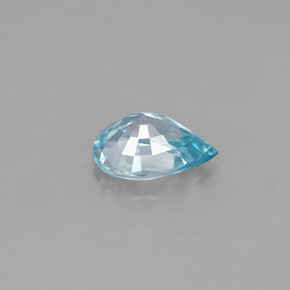 Zircon Gemstone in 7 x 5 mm (calibrated) Size for Sale, Zircon Stone in Blue Color
