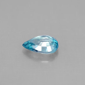 Zircon Gemstone in 7 x 5 mm (calibrated) Size for Sale, Zircon Stone in Blue Color