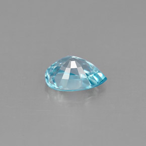 Zircon Gemstone in 7 x 5 mm (calibrated) Size for Sale, Zircon Stone in Blue Color