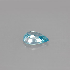 Zircon Gemstone in 7 x 5 mm (calibrated) Size for Sale, Zircon Stone in Blue Color