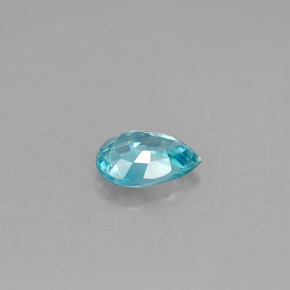Zircon Gemstone in 7 x 5 mm (calibrated) Size for Sale, Zircon Stone in Blue Color