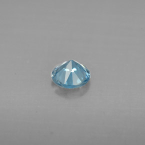 Zircon Gemstone in 5 mm (calibrated) Size for Sale, Zircon Stone in Blue Color