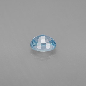 Zircon Gemstone in 6.2 x 5.1 mm Size for Sale, Zircon Stone in Blue Color
