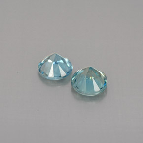Zircon Gemstone in 4.5 mm Size for Sale, Zircon Stone in Blue Color