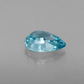 Zircon Gemstone in 7 x 5 mm (calibrated) Size for Sale, Zircon Stone in Blue Color