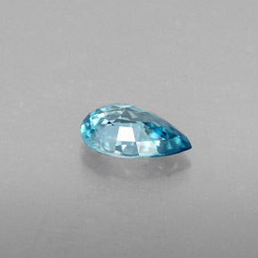Zircon Gemstone in 7 x 5 mm (calibrated) Size for Sale, Zircon Stone in Blue Color