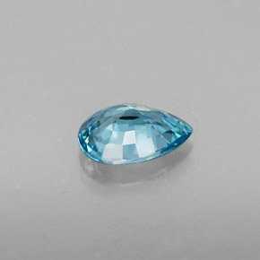 Zircon Gemstone in 7 x 5 mm (calibrated) Size for Sale, Zircon Stone in Blue Color
