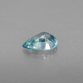 Zircon Gemstone in 7 x 4.7 mm Size for Sale, Zircon Stone in Blue Color