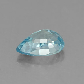 Zircon Gemstone in 7 x 5 mm (calibrated) Size for Sale, Zircon Stone in Blue Color