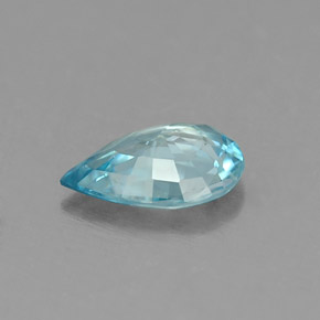 Zircon Gemstone in 7 x 5 mm (calibrated) Size for Sale, Zircon Stone in Blue Color