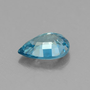 Zircon Gemstone in 7 x 5 mm (calibrated) Size for Sale, Zircon Stone in Blue Color