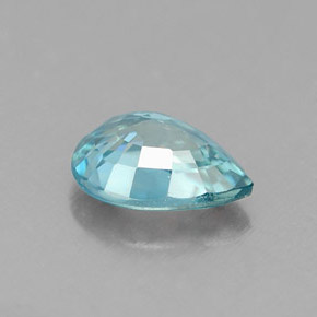 Zircon Gemstone in 7 x 5 mm (calibrated) Size for Sale, Zircon Stone in Blue Color