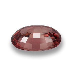 Zircon Gemstone in 10.7 x 7.4 mm Size for Sale, Zircon Stone in Deep Wine Red Color
