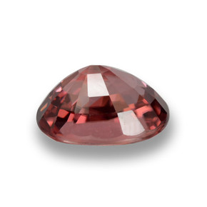 Zircon Gemstone in 10 x 7 mm (calibrated) Size for Sale, Zircon Stone in Wine Red Color