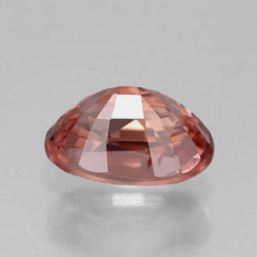 Zircon Gemstone in 9.7 x 6.6 mm Size for Sale, Zircon Stone in Rose Orange Color