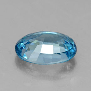 Zircon Gemstone in 7 x 5 mm (calibrated) Size for Sale, Zircon Stone in Blue Color