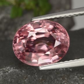 4.6ct Oval Facet Rose Pink Zircon Gem for sale 4.6ct Oval Facet Rose Pink Zircon Gem (ID: 309446)