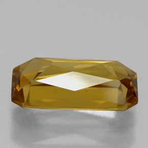 Zircon Gemstone in 14.1 x 7.4 mm Size for Sale, Zircon Stone in Yellow Golden Color