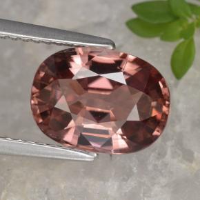 4.8ct Oval Facet Pink Rose Zircon Gem for sale 4.8ct Oval Facet Pink Rose Zircon Gem (ID: 310547)