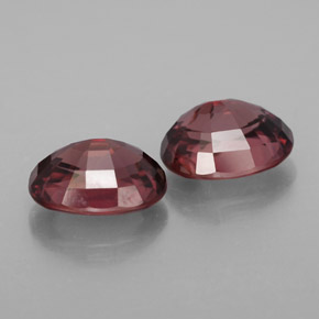 Zircon Gemstone in 9 x 7 mm (calibrated) Size for Sale, Zircon Stone in Pink Rose Color