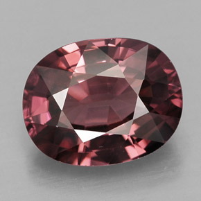 3.04 ct Pink Zircon Gemstone, Zircon Gem in Oval Facet Shape for Sale.