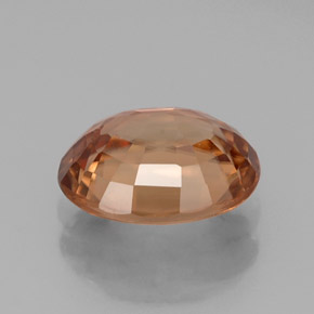 Zircon Gemstone in 9 x 7 mm (calibrated) Size for Sale, Zircon Stone in Rose Orange Color