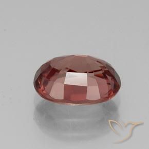 Zircon Gemstone in 9 x 7 mm (calibrated) Size for Sale, Zircon Stone in Wine Red Color